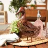 CHICKEN WIRE DUCK SCULPTURE